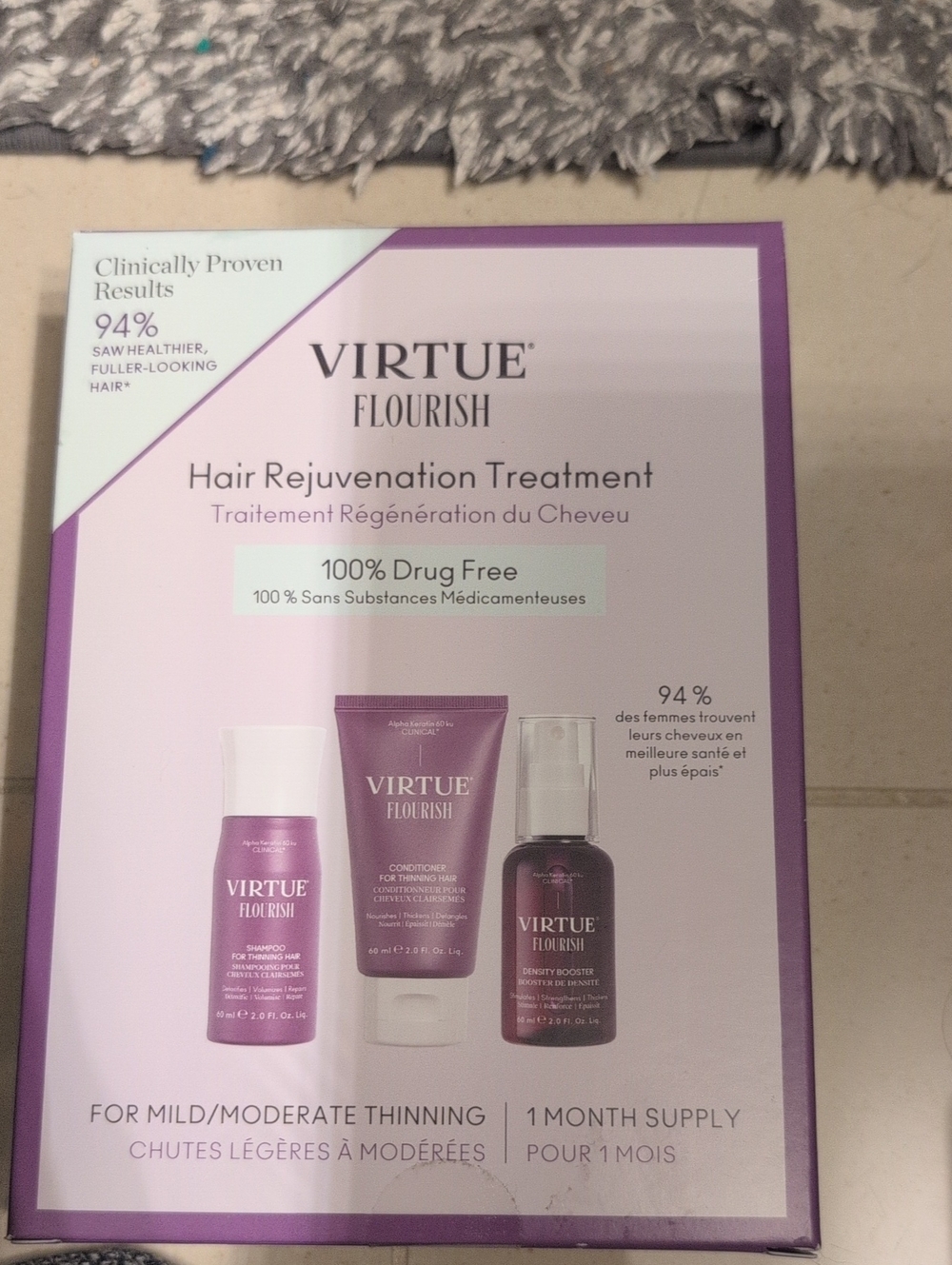 Flourish Hair Rejuvenation Treatment - Pink/Purple